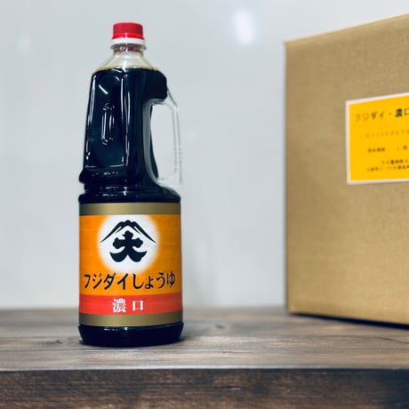 フジダイ　濃口しょうゆ　1.8LPET