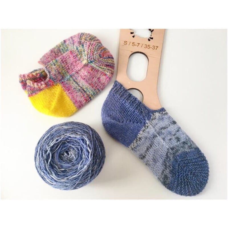 小物 mayu MAYU」 spring socks (DL版) | Yokka Knit