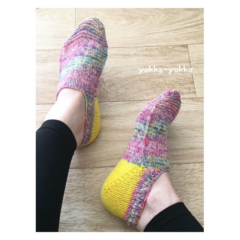 小物 mayu MAYU」 spring socks (DL版) | Yokka Knit