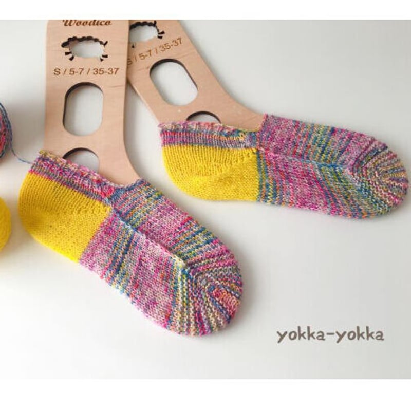 小物 mayu MAYU」 spring socks (DL版) | Yokka Knit
