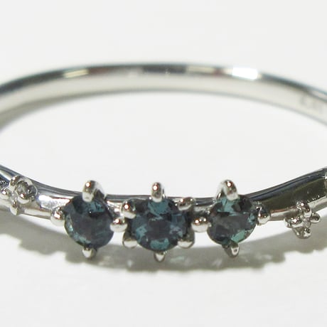 MJ ニヤニヤランド　K10リング【12号】 MJ ニヤニヤランド K10リング【12号】