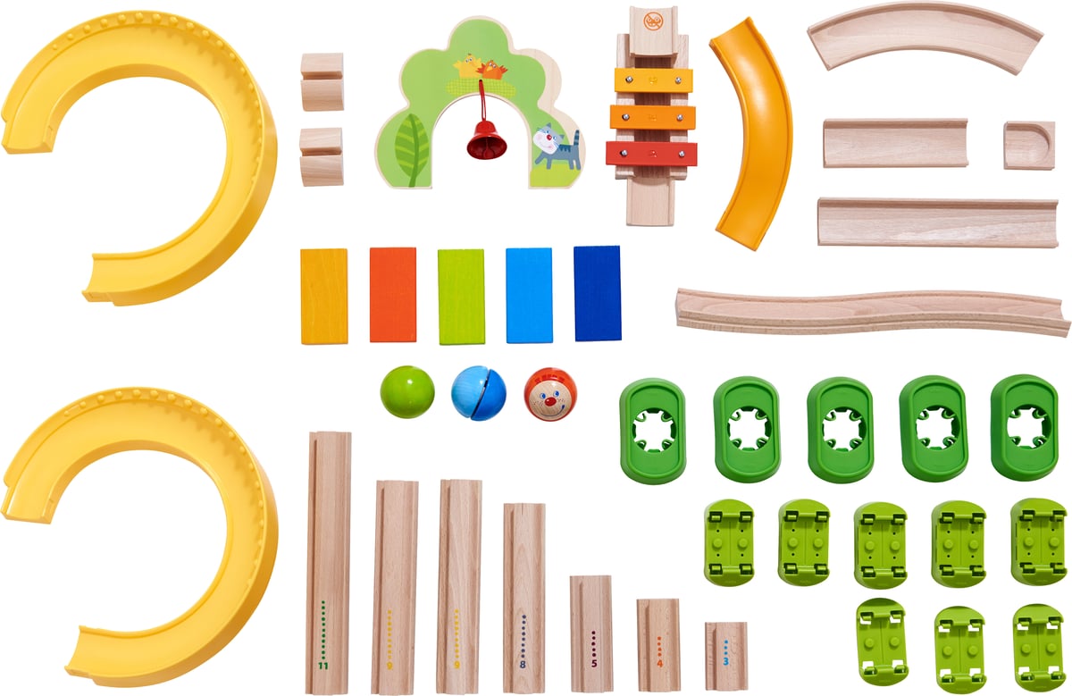 綺麗！HABA ハバ社 クラビュー スタンダードセット クラビュー・スタンダードセット 【ハバ】 | 木のおもちゃ 虹と木