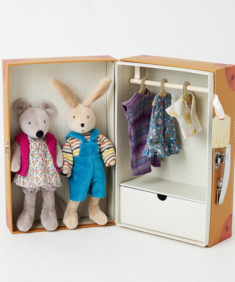 Moulin Roty（ムーラン・ロティ） マイ・ワードローブ・スーツケース Moulin Roty（ムーラン・ロティ） マイ・ワードローブ・スーツケース