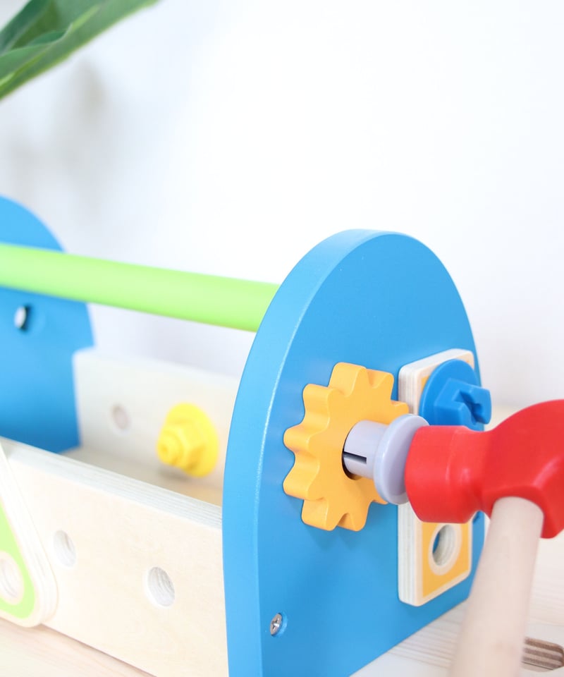 カーペンター　セット カーペンター ツールボックス【HAPE】 | 木のおもちゃ 虹と木