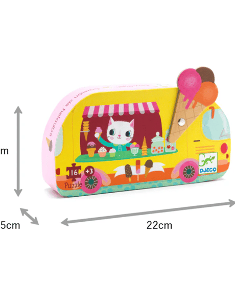 アイスクリームトラック 16P　【ジェコ】