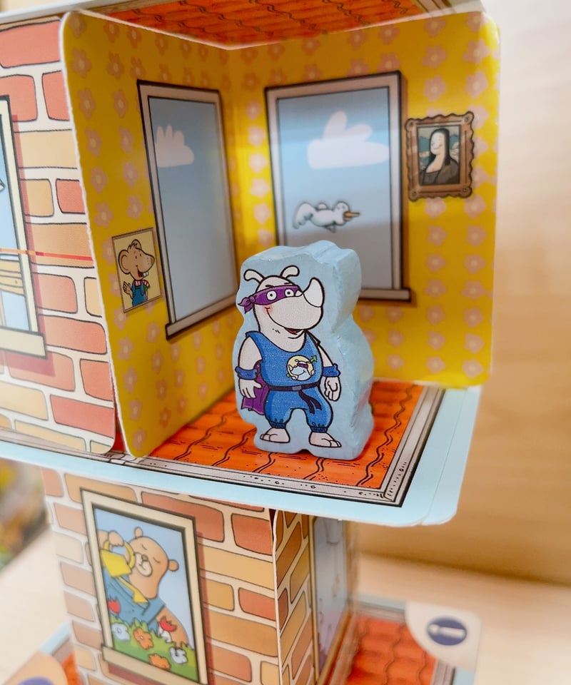 キャプテン・リノ | 木のおもちゃ 虹と木