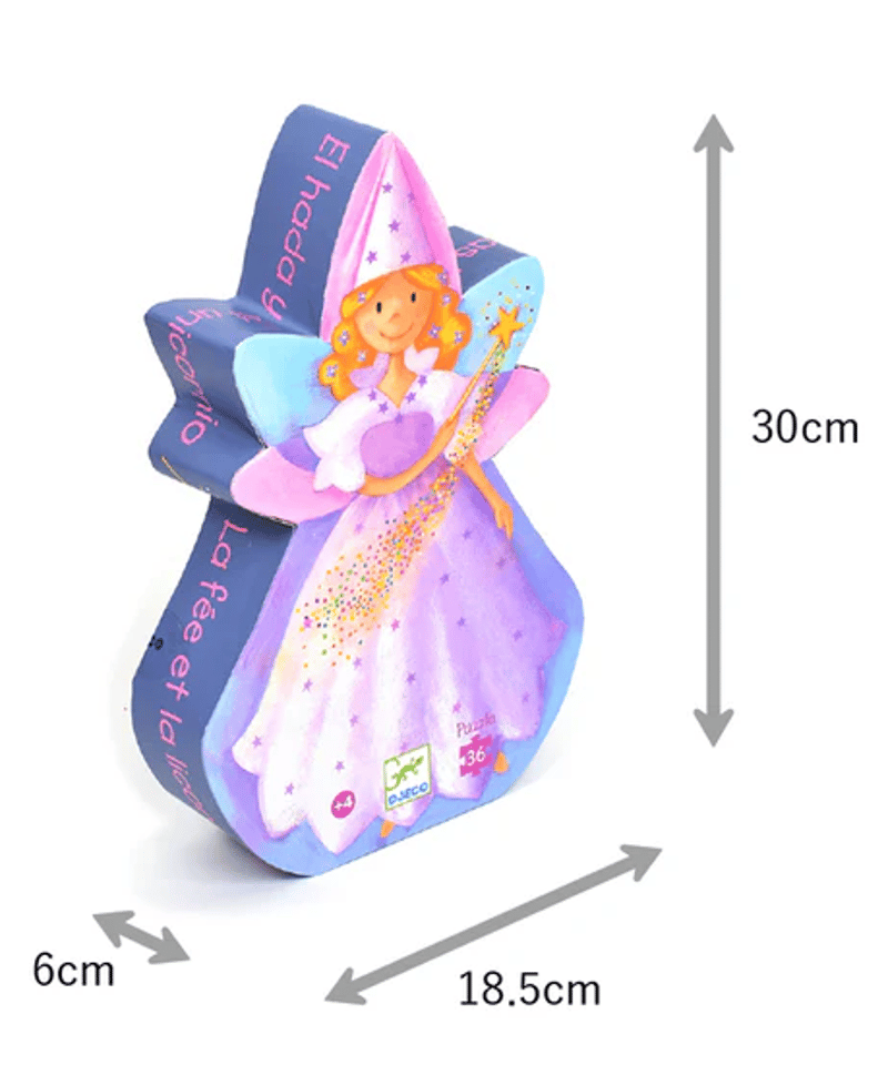 フェアリー＆ユニコーン 36P 【ジェコ】 | 木のおもちゃ 虹と木