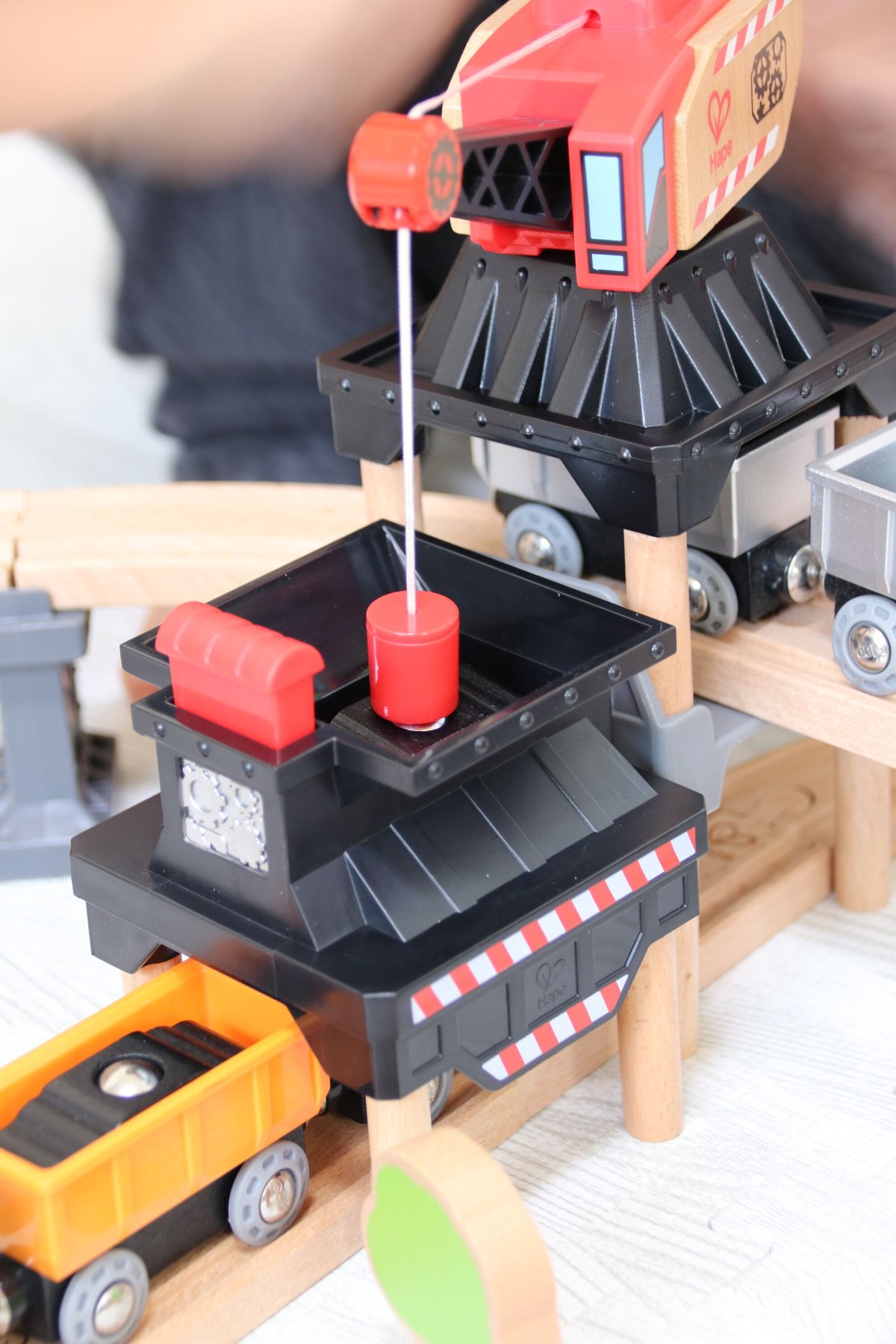 鉱山レールベーシックセット 【HAPE】 | 木のおもちゃ 虹と木