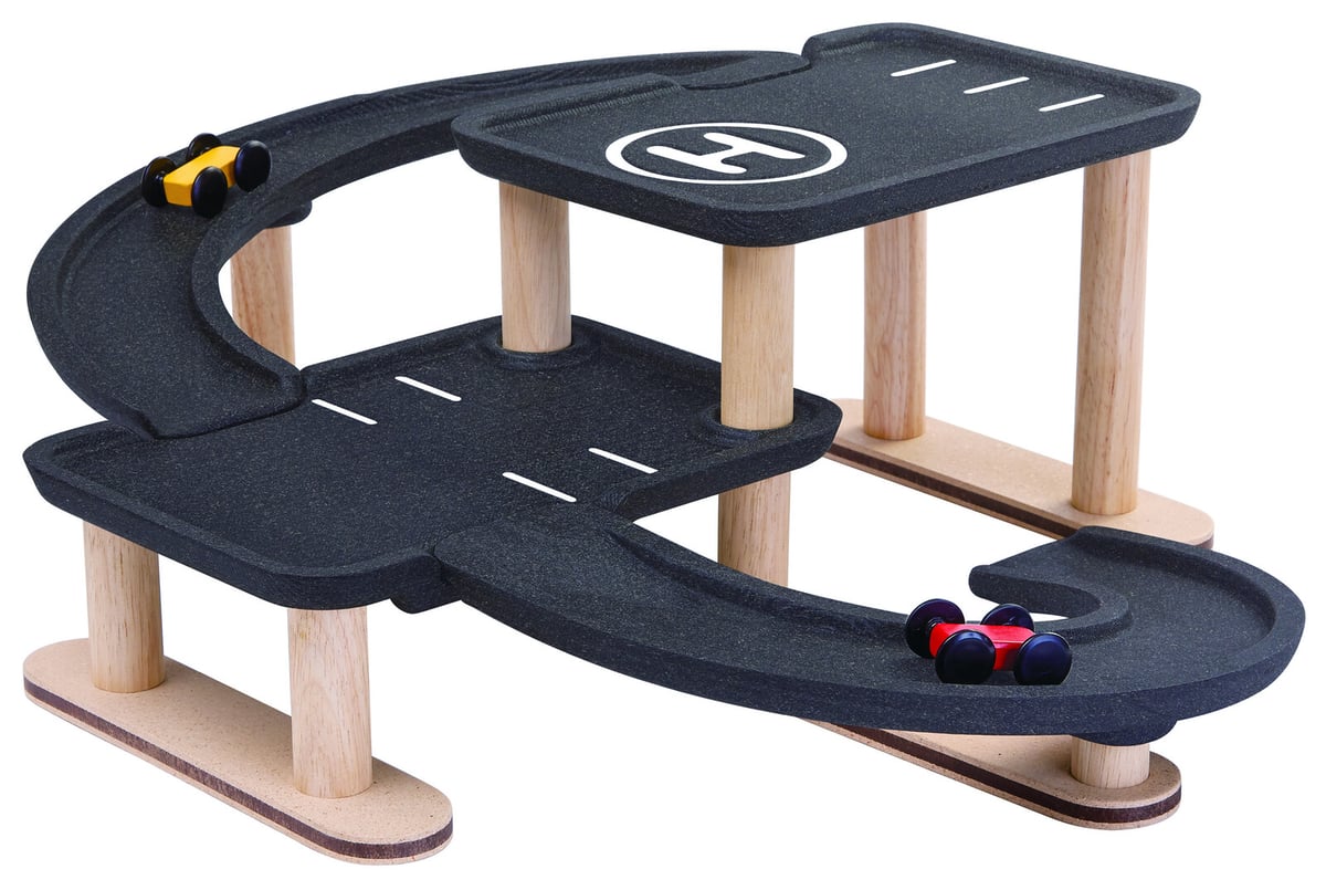 木製　トレー　物置き　plan toys PLAN TOYS ビルドズー | からふるショップ