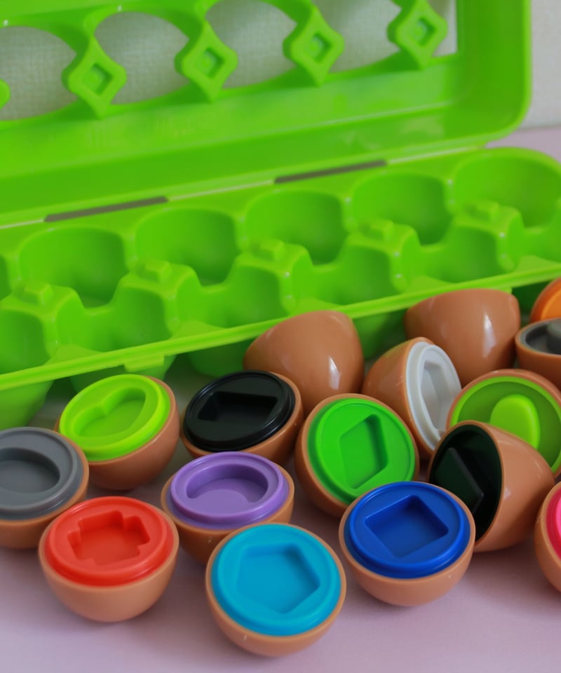 マッチングエッグス・フォルム 【ピーターキン】 | 木のおもちゃ