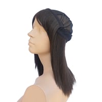 医療用アタッチウィッグ：ストレートレイヤー（ナチュラル）