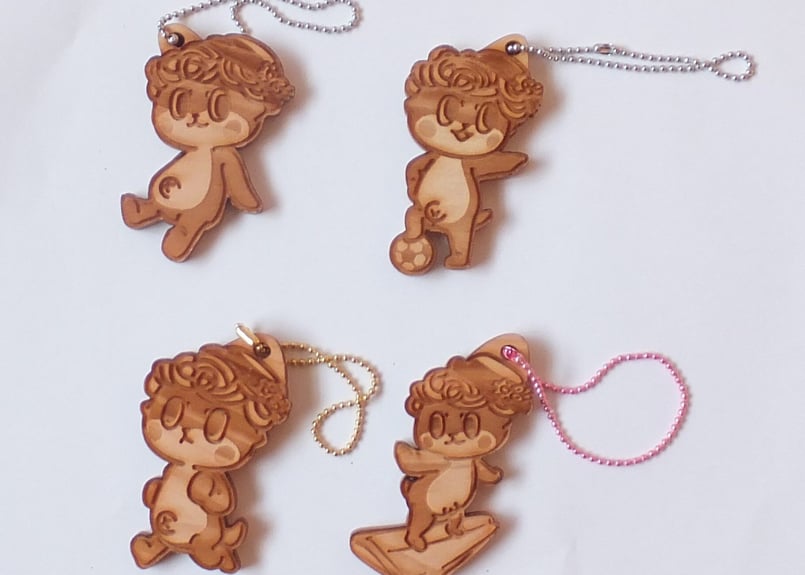 ストラップ（しんじょう君） 絵柄パターン31～39