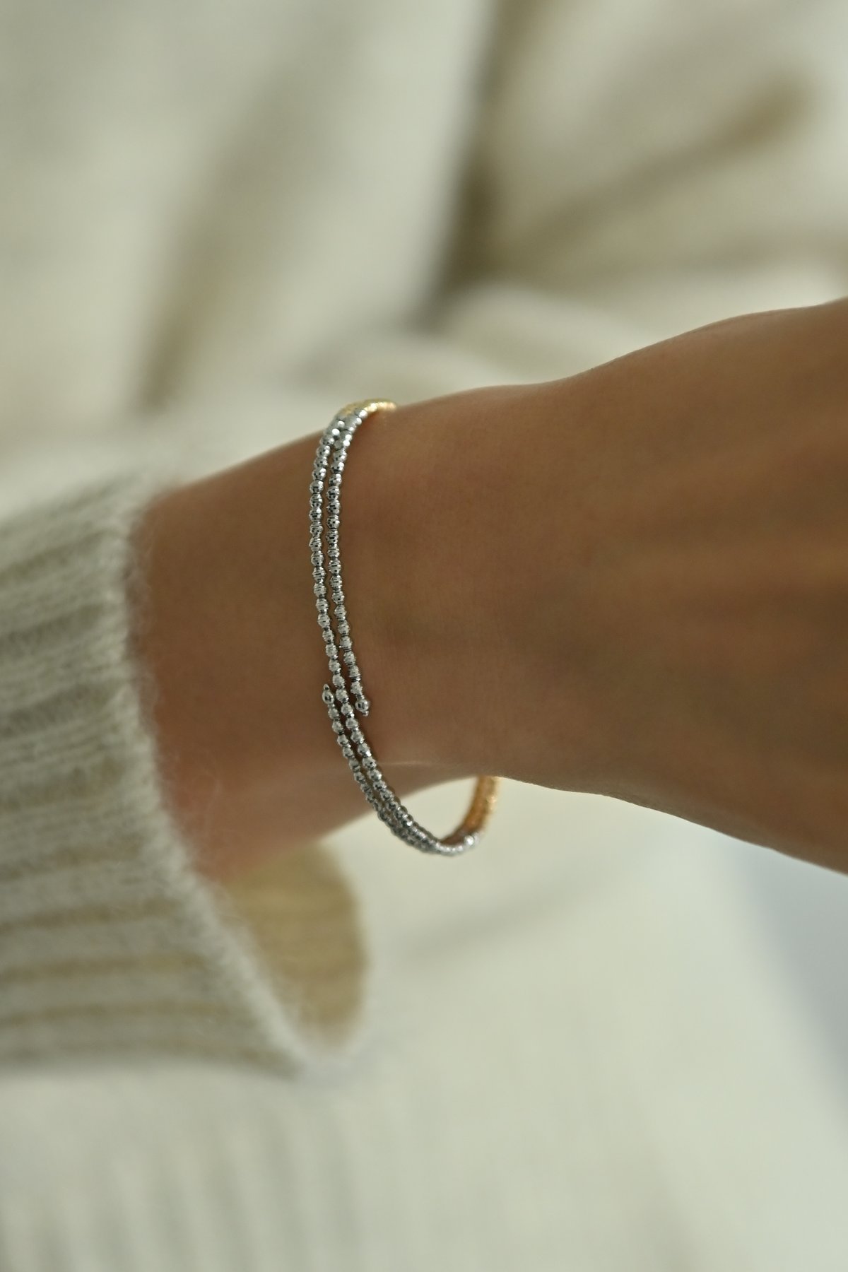 ⭐ K18YG PT850 ブレスレット K18/Pt850 喜平コンビブレスレット 18金 プラチナ チェーン