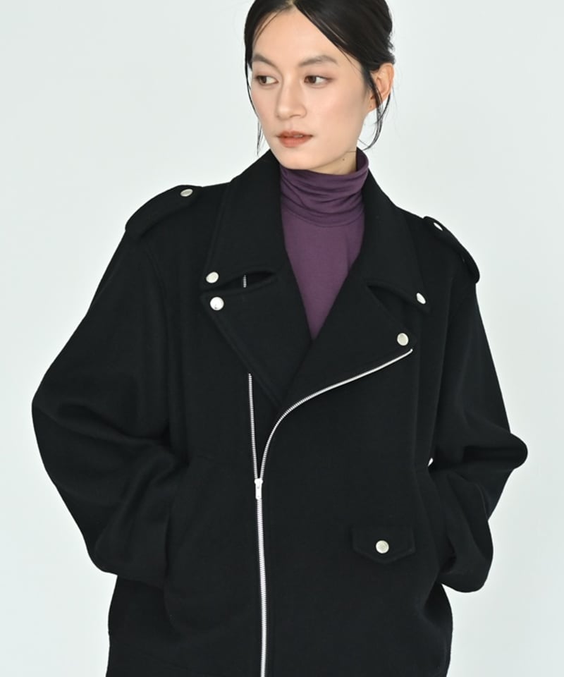 9/12-9/19予約販売＞ウールライダースジャケット(11/上~11/中