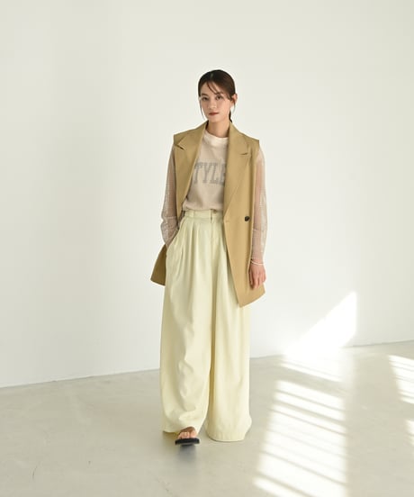 ＜2/14-2/21予約販売＞ハカマワイドパンツ(4/中~4/下発送)
