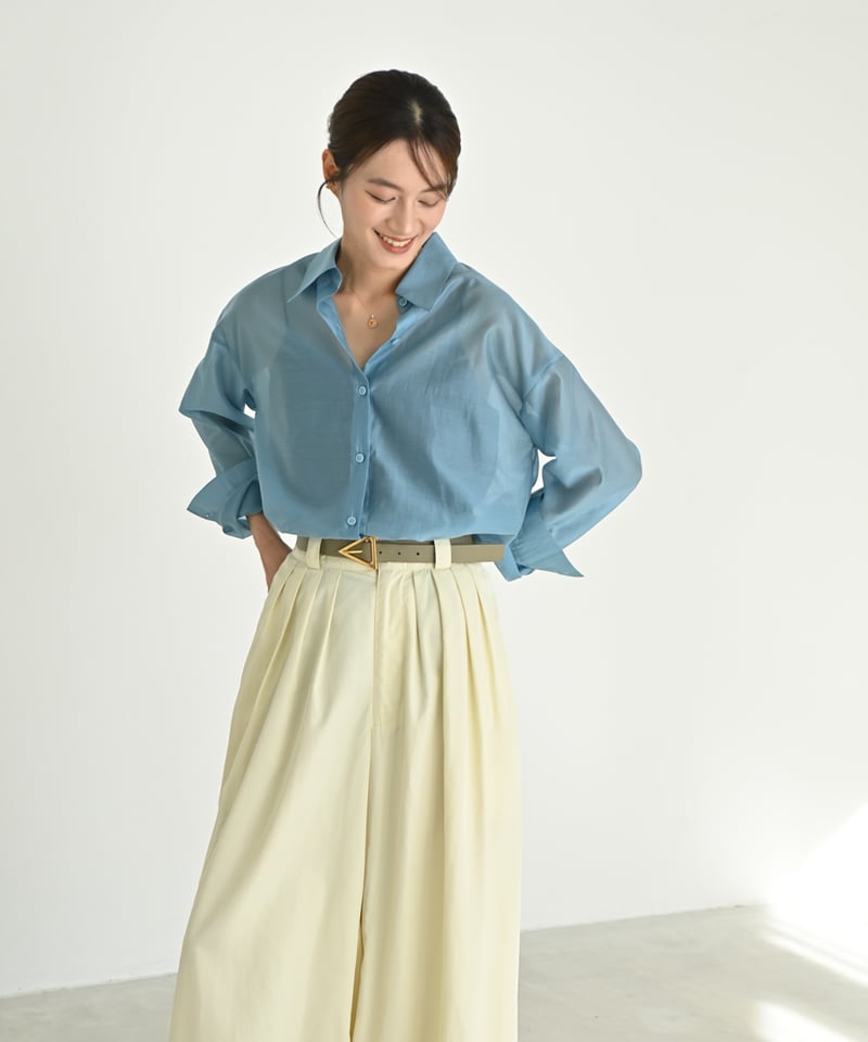 seya. セヤ　24SS シアーシャツ　クリスタセヤ　ロンハーマン seya.(セヤ)｜Ron Herman