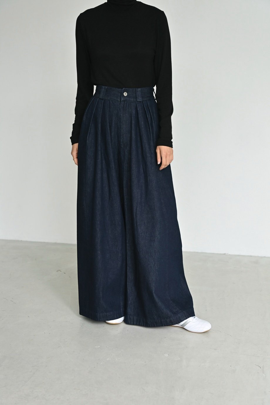 ハカマワイドデニムパンツ | STYLE04