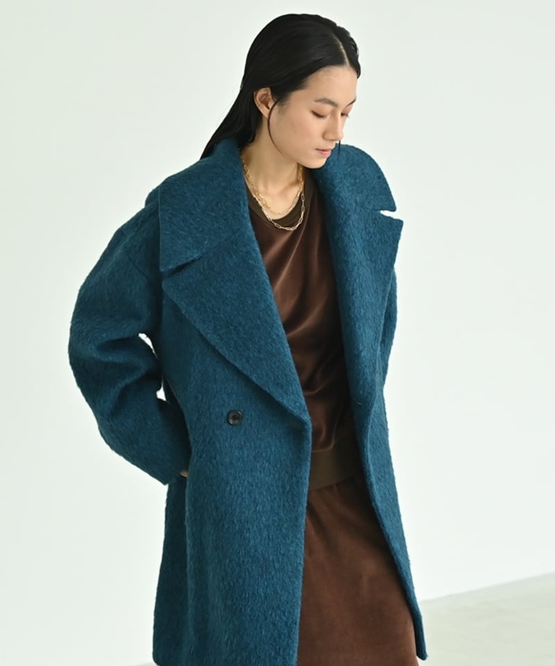 kolor 15aw アルパカシャギーコート kolor OFFICIAL ONLINE STORE