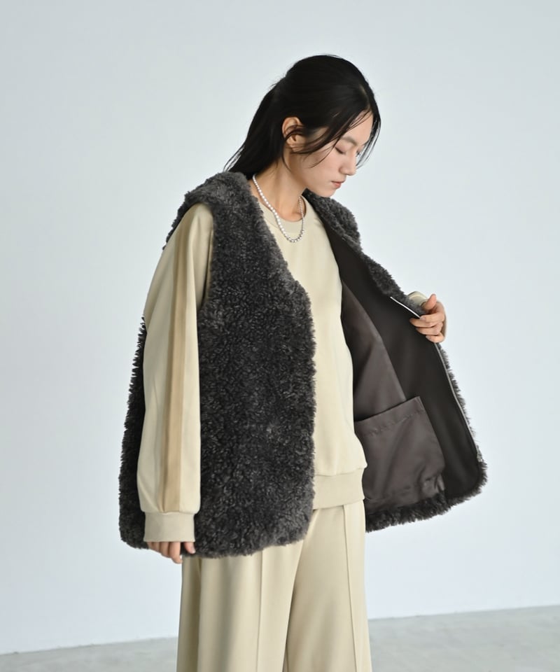 8/15-8/22予約販売＞フェイクシープファージレ(10/中~10/下発送