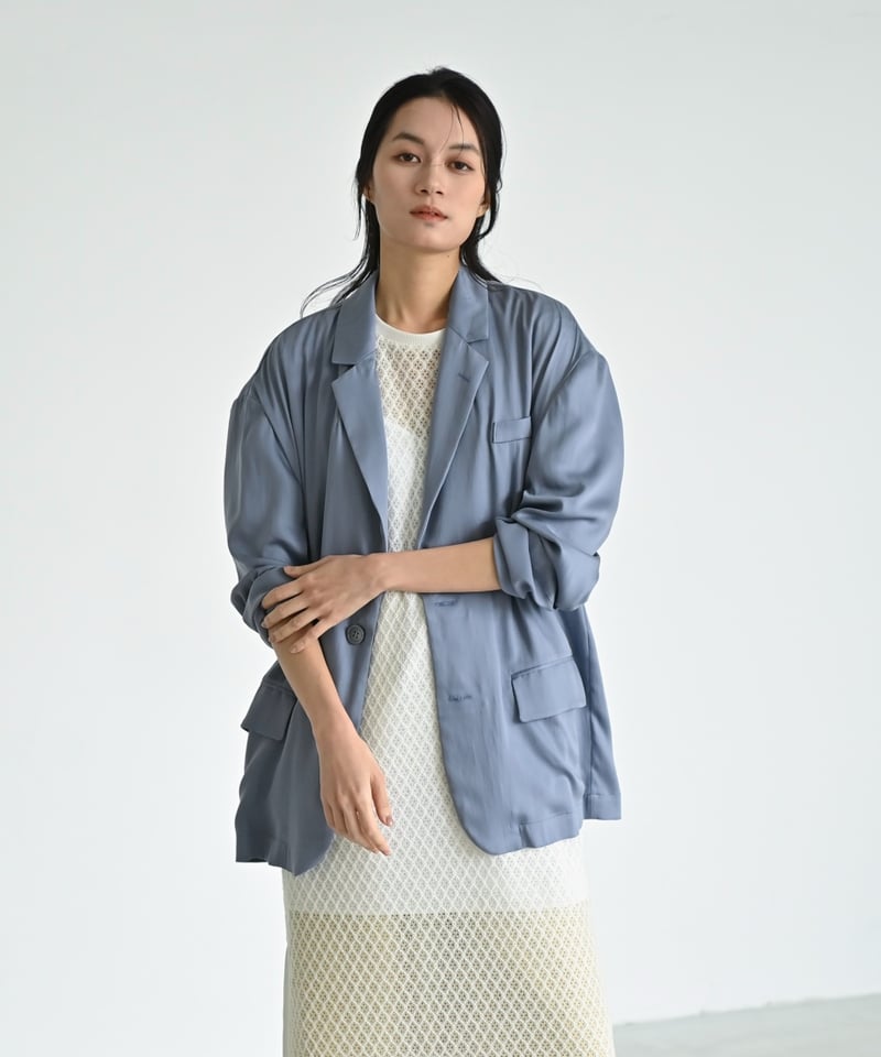 シルキーサテンソフトジャケット | STYLE04