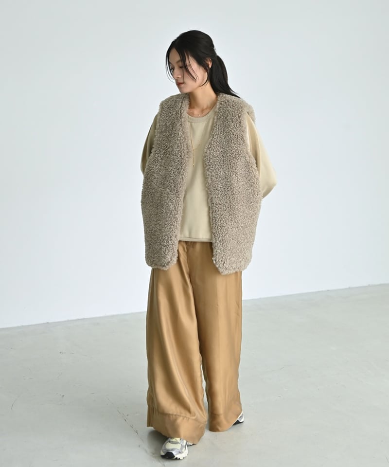 8/15-8/22予約販売＞フェイクシープファージレ(10/中~10/下発送