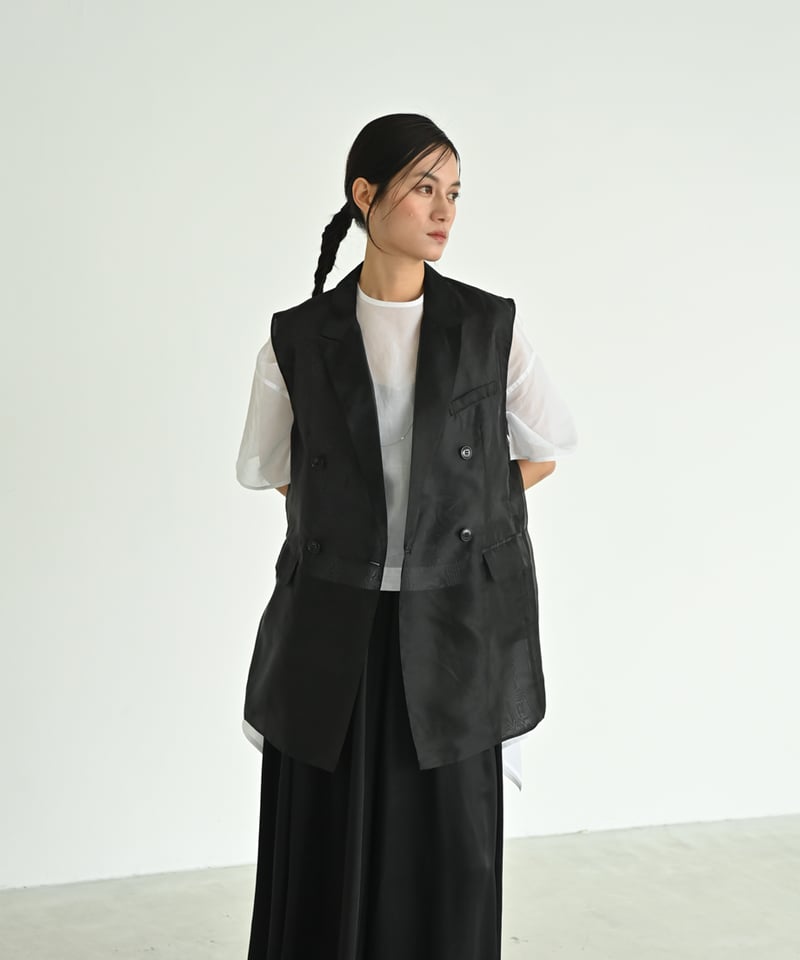 import生地使用／オーダーダブルジレ・4セット シアーダブルジレ | STYLE04