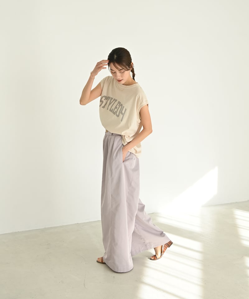 PLEATS PLEASE ワイドパンツ　2016ss PLEATS PLEASE プリーツプリーズ ストライプ ワイドパンツ 4