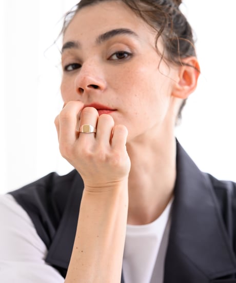 ＜7/4-7/11予約販売＞シグネットリング（8/中~8/下発送)