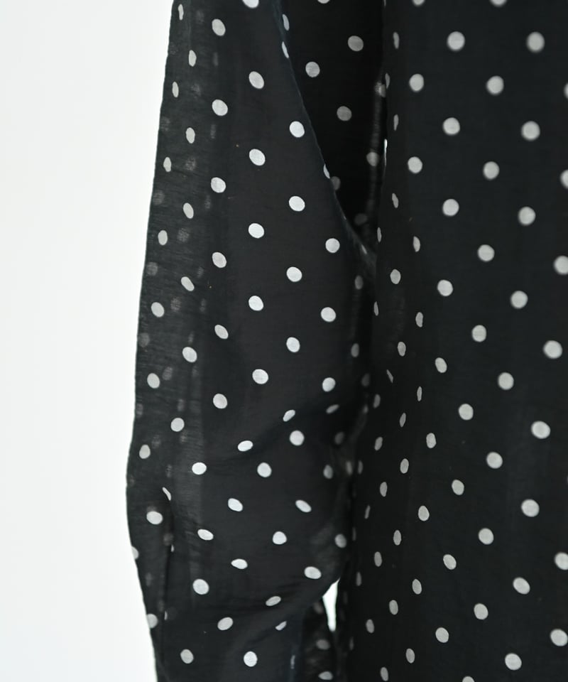 epa エパ ドット シアーブラウス ブラック epa エパ ドット シアーブラウス ブラック - メルカリ