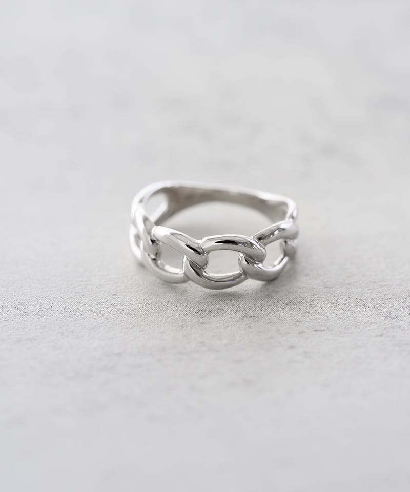 シルバー925砂型鋳造リング Silver925 Double Line Ring MARKT -マルク- | Ops.(オプス)公式