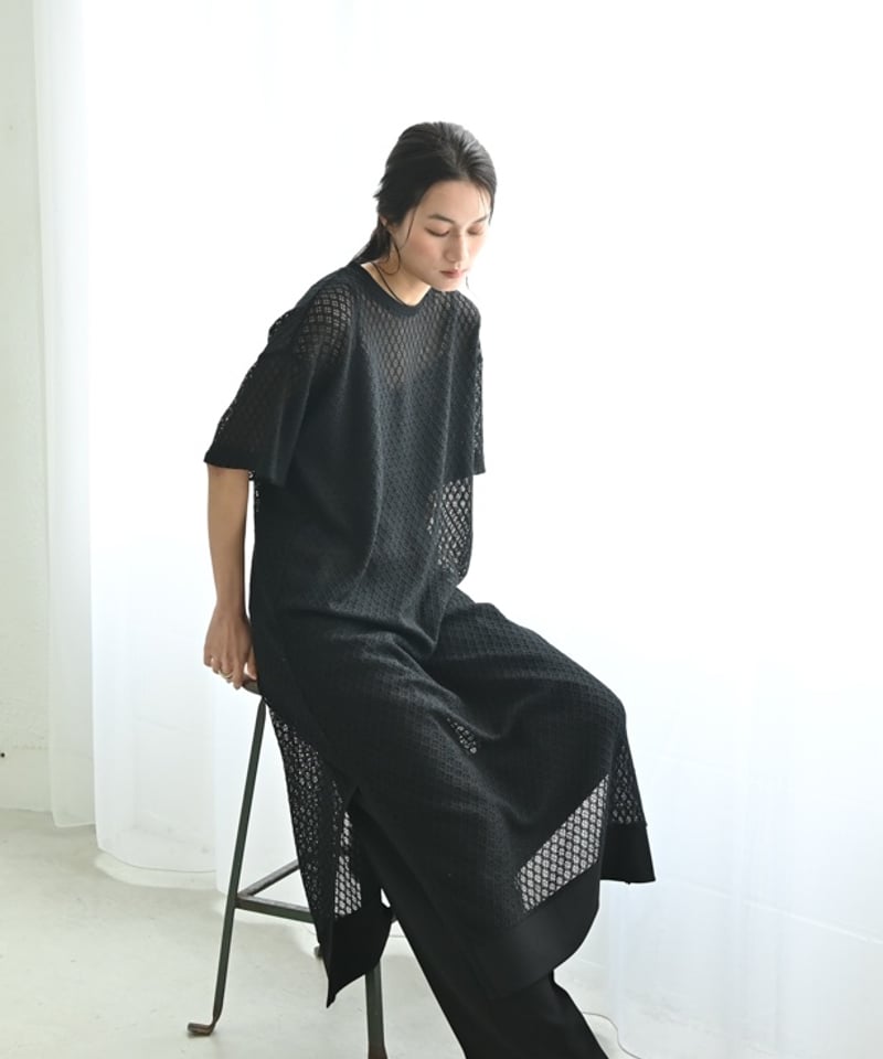 リリーフレースロングトップス | STYLE04