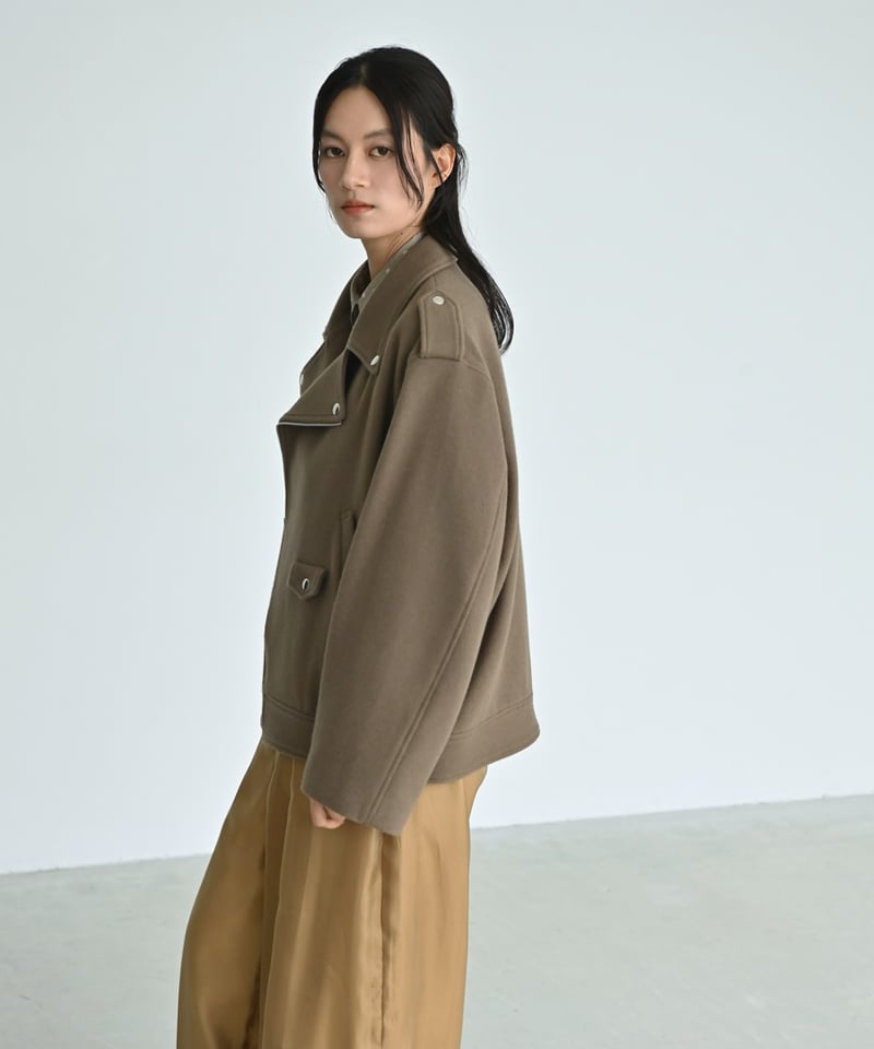 style04 ウールライダースジャケット 即納＞ウールライダースジャケット | STYLE04