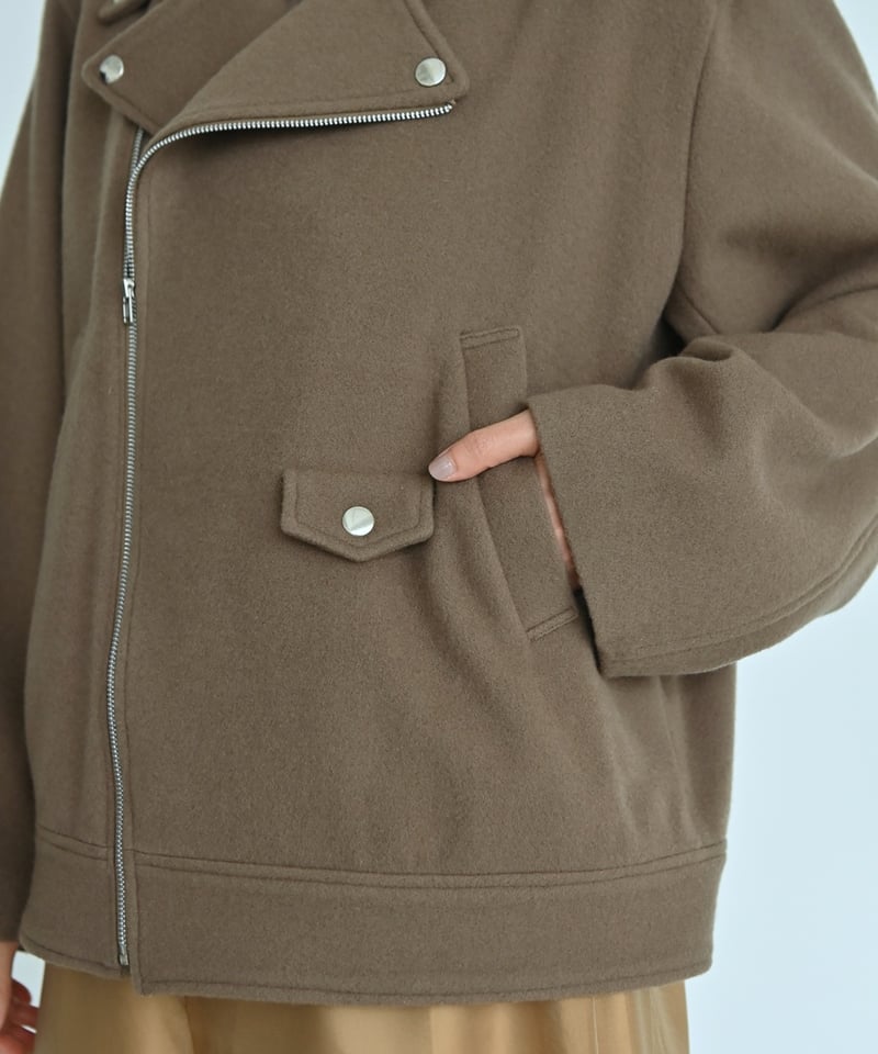 即納＞ウールライダースジャケット | STYLE04