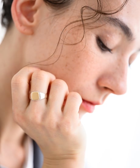 ＜7/4-7/11予約販売＞シグネットリング（8/中~8/下発送)