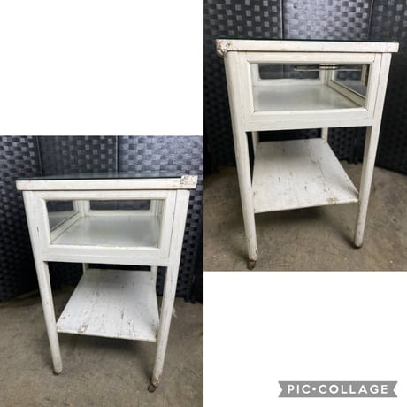 Vintage glass table ディスプレイケース