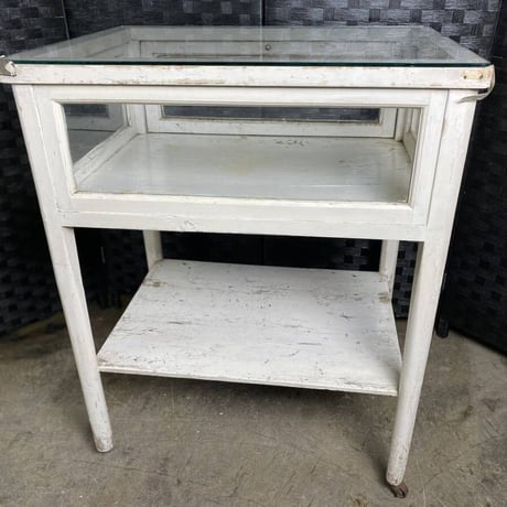 Vintage glass table ディスプレイケース