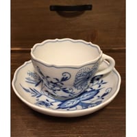 Meissen ブルーオニオン　コーヒーC&S