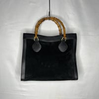 GUCCI／グッチ ハンドバッグ バンブーハンドル ブラック