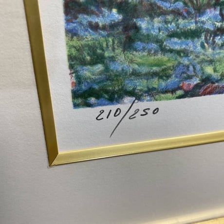 Claude Monet クロード・モネ『睡蓮の池・緑のハーモニー』リトグラフ