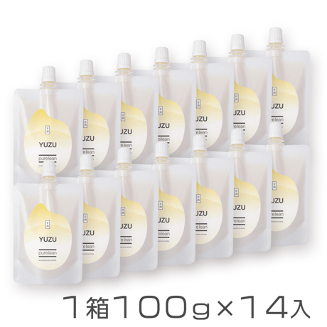 ピュアリーン甘酒ゆず果汁入り１００ｇ×１４本セット【冷凍品】
