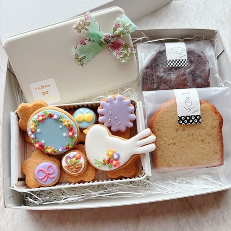 《発酵菓子ギフト⚘ 》お好きなクッキー缶&パウンド2種詰合せ