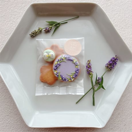 米粉と麹の発酵クッキー mini ･:*+lavender･:*+×2袋