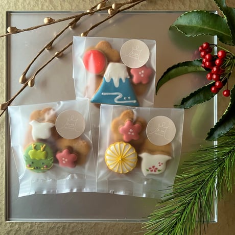 米粉と麹の発酵クッキー mini  ･:*+.新春Special･:*+×3袋