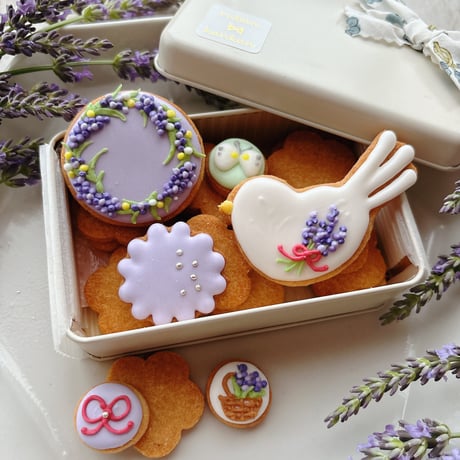 米粉と麹の発酵クッキーkan ･:*+.lavender･:*+.