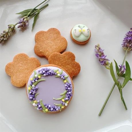 米粉と麹の発酵クッキー mini ･:*+lavender･:*+×2袋