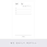 Micro5 daily refill
