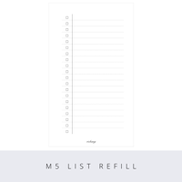 Micro5 list refill
