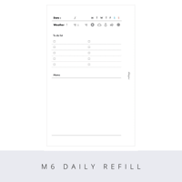 Mini6 daily refill