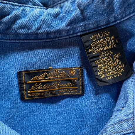 eddie bauer 2P B.D denim shirt