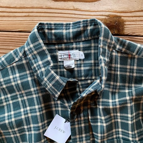 J.CREW B.D check flannel shirts